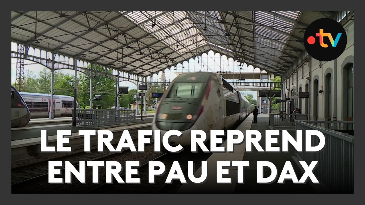 Trains : le trafic a repris entre Pau et Dax