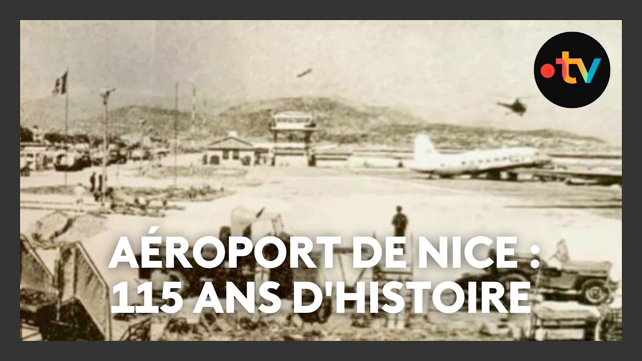 Quand l'aéroport de Nice n'était qu'un simple champ : retour sur 115 ans d'histoire et d'aviation