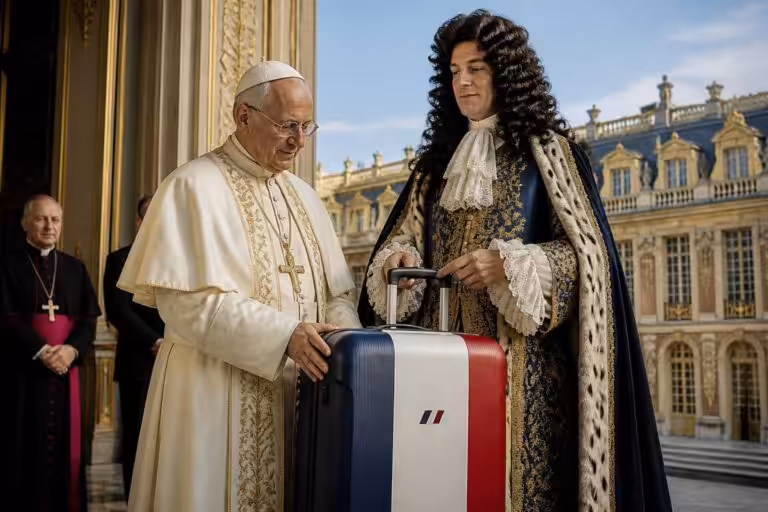 découvrez léon xiv en france, le cadeau exclusif d’air france offert au souverain pontife, symbole d’un geste unique alliant prestige et tradition.