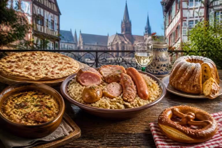 découvrez les spécialités alsaciennes incontournables à mulhouse avec notre guide gourmand. partez à la découverte des saveurs authentiques et des meilleures adresses locales.